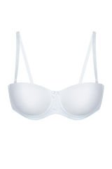 Nbb Kadın Desteksiz Straplez Sütyen 3510 Beyaz - 75B