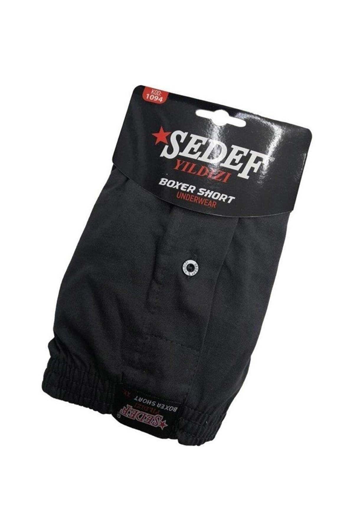 Sedef Yıldız Erkek Boxer Pamuklu 1094 M - Füme