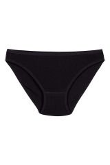 Yıldız Kadın %100 Pamuk Bikini Külot YLDZ-2122 XL - Siyah