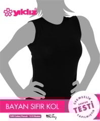 Yıldız Kadın Likralı Sıfır Kol Atlet 2235