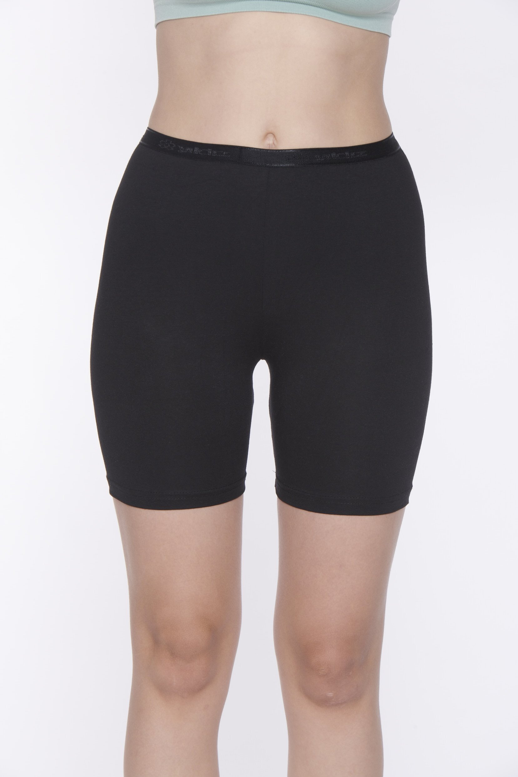 Yıldız Kadın Modal Diz Üstü Tayt 3605 L - Siyah