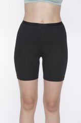 Yıldız Kadın Modal Diz Üstü Tayt 3605 XL - Siyah