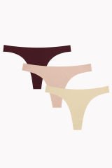 NBB 3'lü Lazer Kesim Tanga 329 M - Karışık