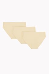 NBB 3'lü Lazer Kesim Basic Külot 330 S - Ten Rengi