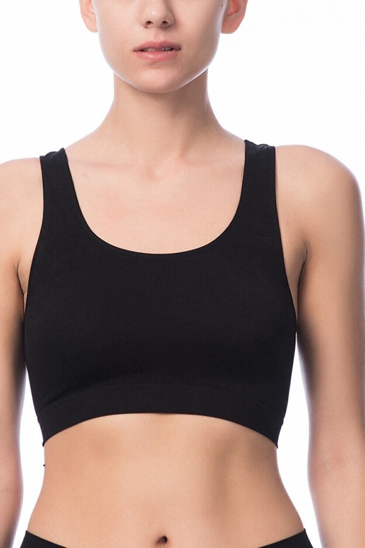 Nbb Geniş Askılı Yarım Büstiyer 2410 XL - Siyah